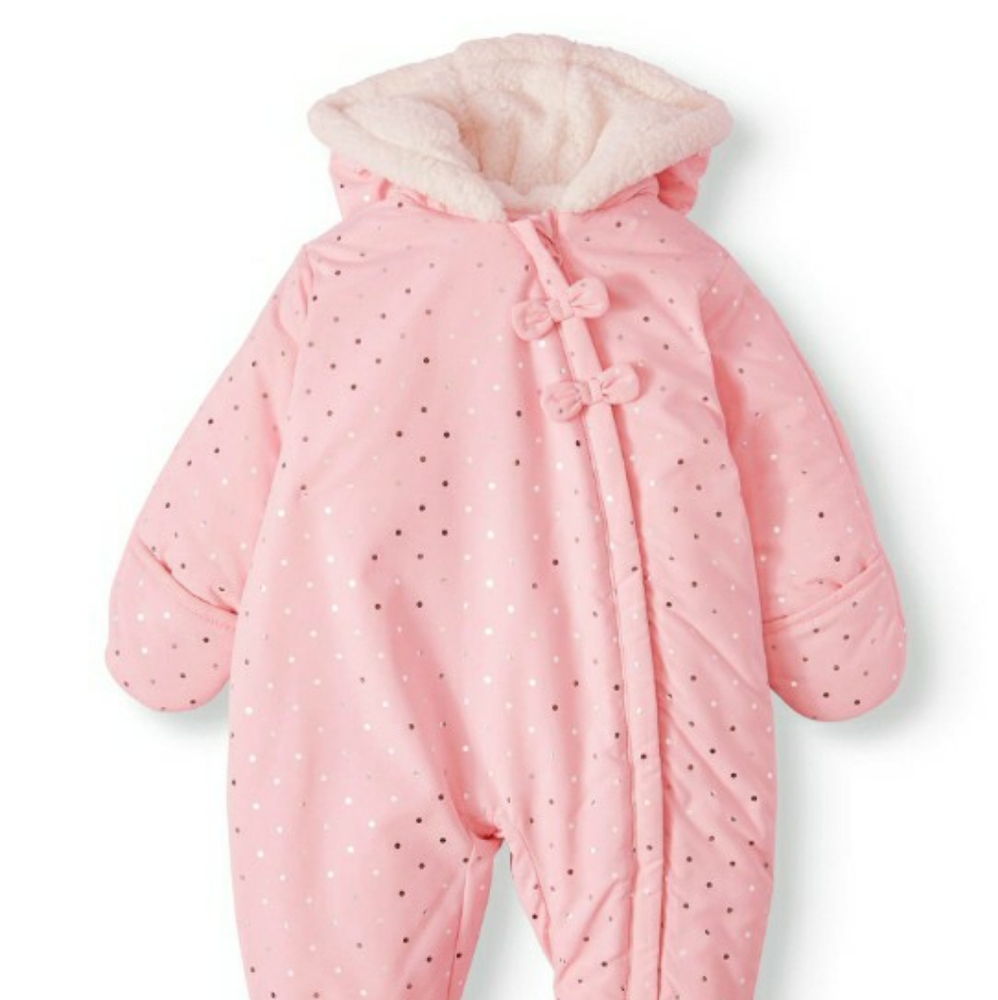 Child of Mine Baby Girl Puffer Snowsuit